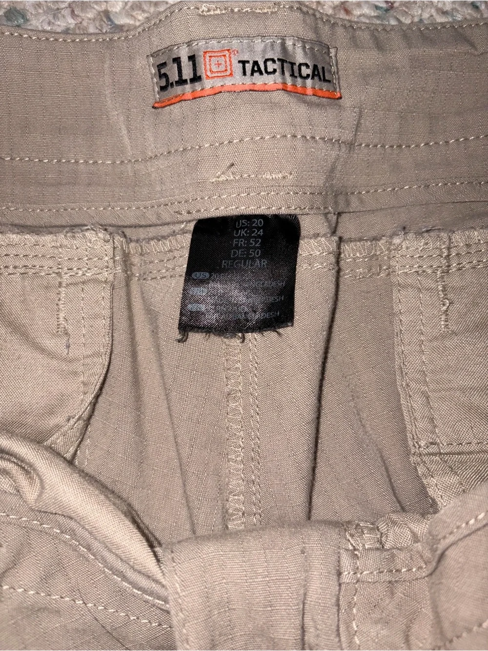 Women’s  Khaki Tactical Pants - Classic Utility Style
